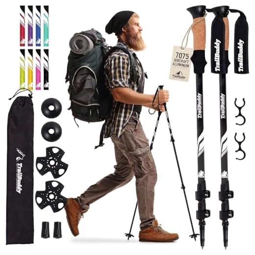 TrailBuddy Trekking Poles for Hiking