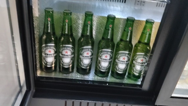 Image of BODEGACOOLER Back Bar Cooler with 2 Doors Under Counter ,7.4cu.ft Glass Door Bar Refrigerator with LED Lighting,Black Bar Cooler,Built-In or Under Counter Freestanding Hold 68 bottles or 220 cans