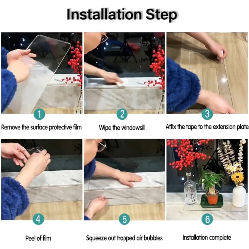 Ahorra espacio en el salón con el extensor de alféizar invisible de 60cm 4