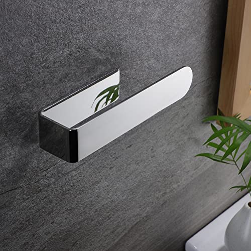 Image of Taozun Hand Towel Holder - Adhesive Hand Towel Bar Open Towel Ring Polished Towel Rack for Bathroom Kitchen, SUS 304 Stainless Steel