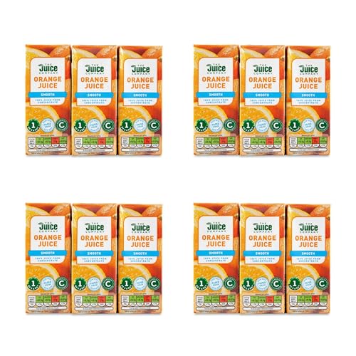 Image of BIZZAL THE JUICE COMPANY Smooth Orange Juice from Concentrate, 12 Pack