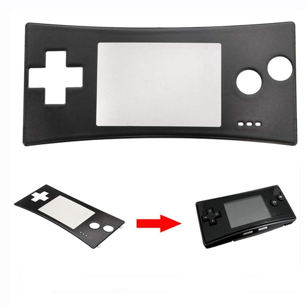 ジ*】様 ゲームボーイミクロ フェイスプレート ブラック Amazon.co.jp: Gameboy Micro GBM用ハウジングフェイスプレート