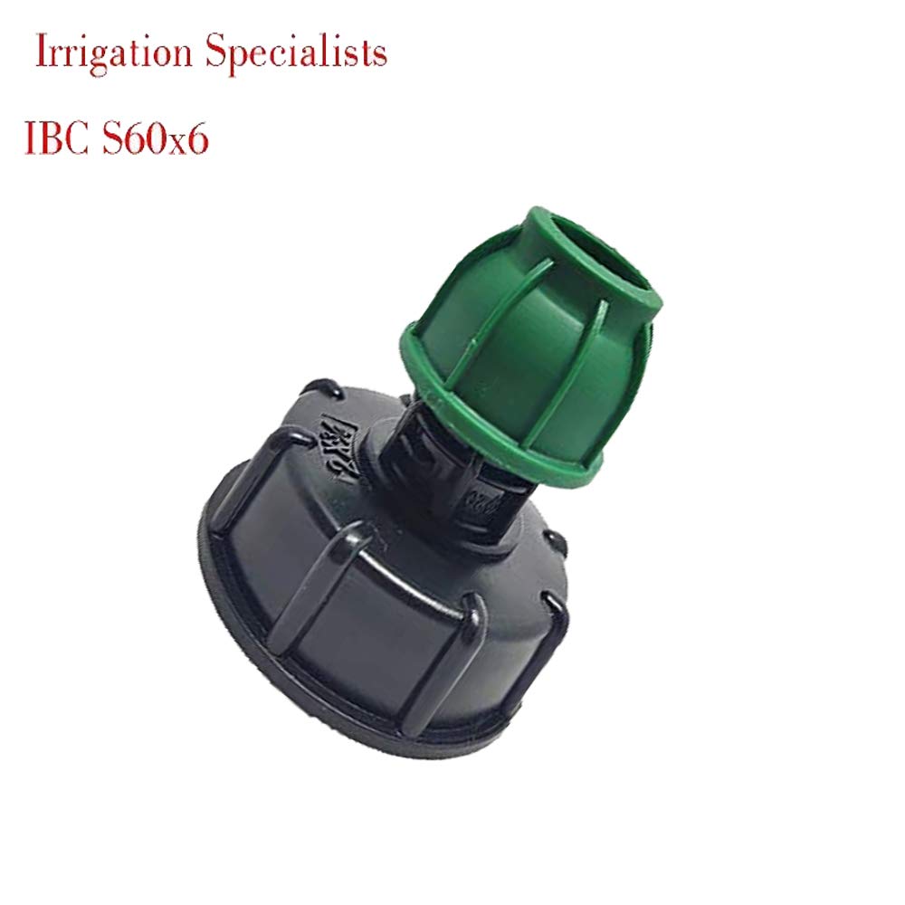 Adattatore serbatoio IBC S60X6 a accessorio raccordo tubo