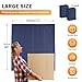 12 Moving Packing Blankets 80 x 72 Inches (35 lb/dz) Heavy Duty Moving Pads for Protecting Furniture Professional Quilted Shipping Furniture Pads (Dark Blue 12PCS)