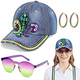 Élégant et pratique : cet ensemble d'accessoires pour casquette de baseball est parfait pour les défilés du Mardi Gras, les fêtes et toutes les célébrations de carnaval afin de créer des looks festifs accrocheurs. Il est également idéal pour un usage quotidien et polyvalent pour toutes les saisons.