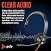 Poly Blackwire 3310 Wired Headset (Plantronics) – Flexible Microphone Boom – Monaural Design - Connect to PC/Mac via USB-C or USB-A - Certified for Microsoft Teams - Amazon Exclusive