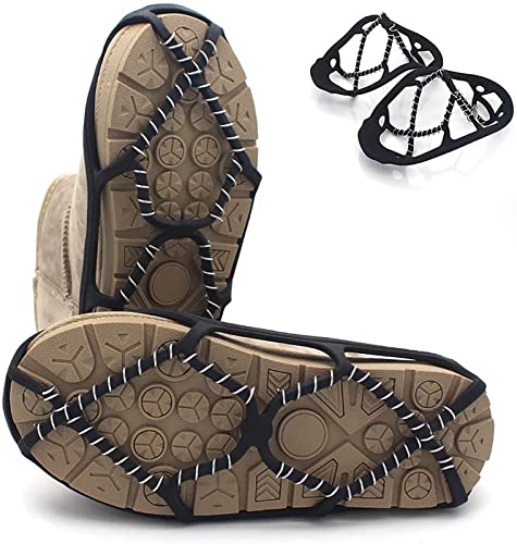 FLBTY Scarpe da Passeggio sulla Neve, Ramponi in