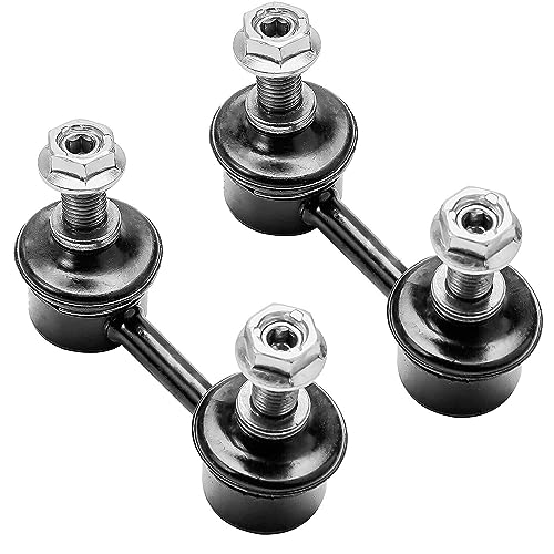Image of Detroit Axle - Front End 12pc Suspension Kit for Toyota Corolla Chevrolet Geo Prizm, 2 Lower Control Arms 2 Ball Joints 4 Inner & Outer Tie Rods 2 Boots 2 Sway Bars Replacement