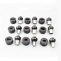 Vista 1 de 18 pedazos hidráulico ovalado perforador muere para la punzonadora hidráulica CH-60