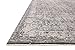 Loloi Amber Lewis Alie Collection ALE-03 Charcoal/Dove 2'-3'' x 3'-10'', .13'' Pile Height, Accent Rug