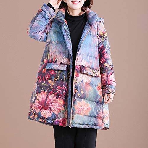 Doudoune femme grande taille lâche pour affronter le froid d'hiver
