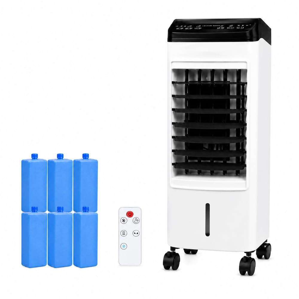 Breezera 冷風機 SKI-006C-WH 本体 Amazon | Breezera 冷風扇 扇風機 冷風機 強力 人気 保冷剤6個付き