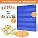 ABCxGOOD CVC Word Building Pocket Charts with 64 Phonics Flash Cards Kindergarten Classroom Must Haves, CVC Literacy Games for Beginners in Reading and Spelling.