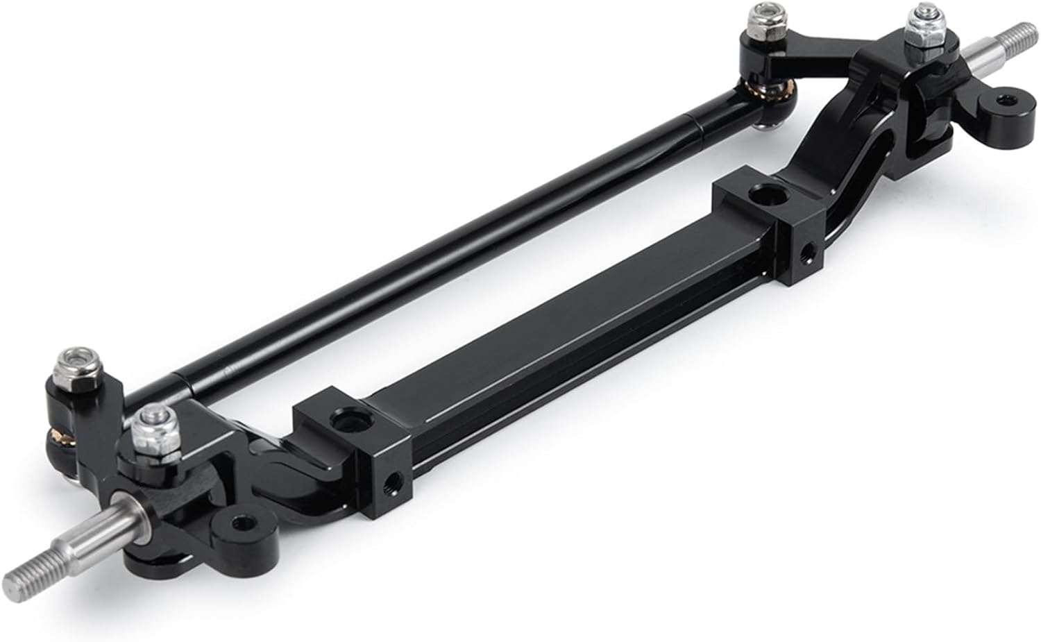 Alloy Front Steering Rod Link Pole Wheel Axle for 1/14 RC Tamiya Tractor Truck Upgrade Parts