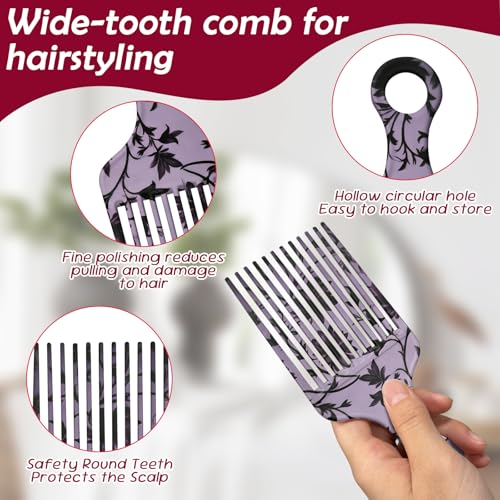 Peine Afro para cabello rizado largo y grueso 1 pieza miniatura 3