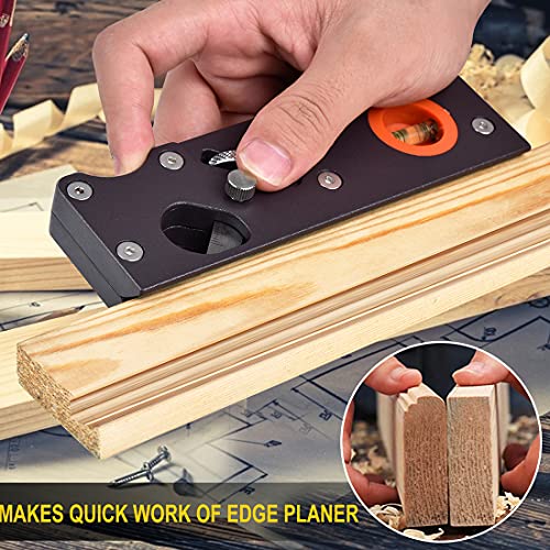 Hobel mit Fasenhobel, Eckhobel, Tischlerei, Handhobel für Holzbearbeitung, Fasenhobel, Holz, zum Anfasen und Schneiden von Holz (Planer7Cutter)
