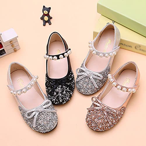 Girls Sandals Performance Dance Shoes For Girls Childrens Shoes Pearl Rhinestones Shining Kids Princess Girls3