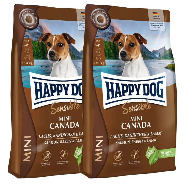 Happy Dog Sensible Mini Canada 2 x 4 kg