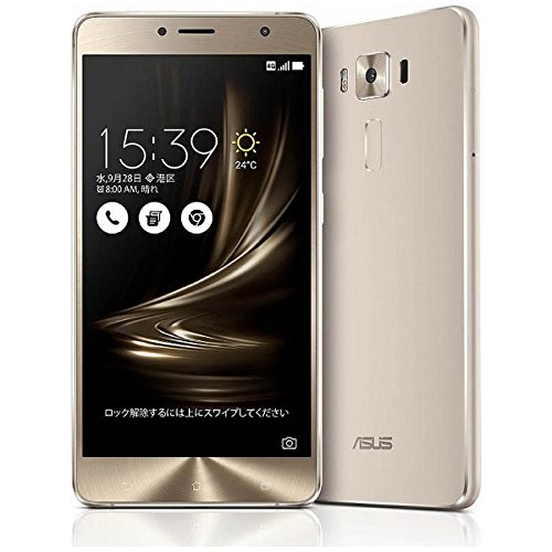 エイスース SIMフリースマートフォン ZenFone 3 Deluxe64GB シルバー ZS550KL-SL64S4