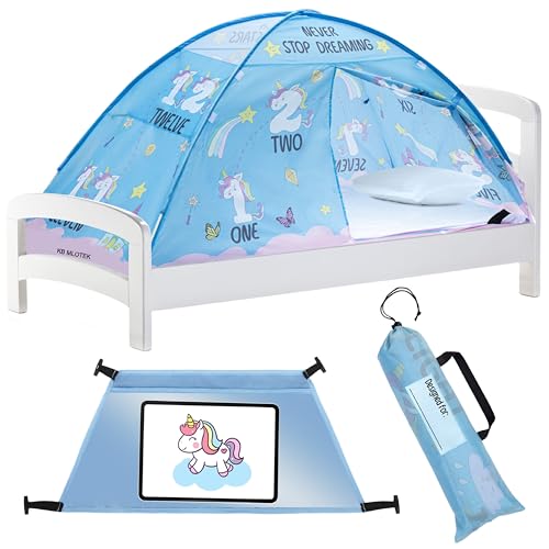 Pink Unicorn Twin Bed Tent for...