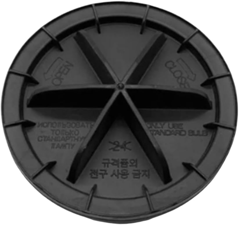 Rear Headlight Bulb Cover Compatible with Azera 2012-2017, Equus 2010-2016, Sonata 2010-2014, I30 2012-2013, and GT 2015-2017 - Replaces OEM Part 921403M000