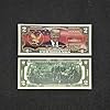 Anti-counterfeiting Trump 2 Dollar Bill President 47th Uncirculated Commemorative Coin Merchandise (47TH Election Victory) (Save America)