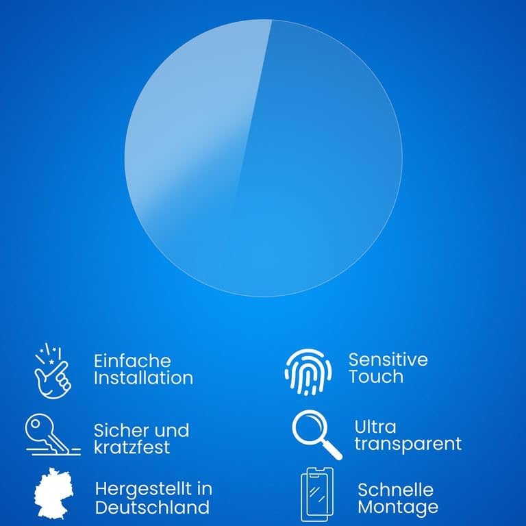 atFoliX Screen Protection Film compatible with Kospet Tank T3 Ultra Screen Protector, ultra-clear FX Protective Film (3X)
