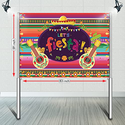 Fondo Fotográfico Fiesta Mexicana 210x150 cm miniatura 2