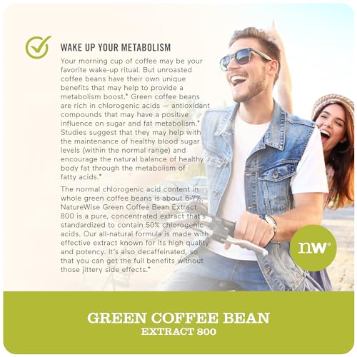 Naturewise GCA800-60-US-A Green Coffee Bean Extract thumb #4