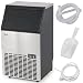 Della Stainless Steel Commercial Ice Maker Undercounter Freestanding Machine, 100LB/24hr