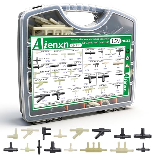 Aienxn 32 Sizes Vacuum Connector Assortment -1/8