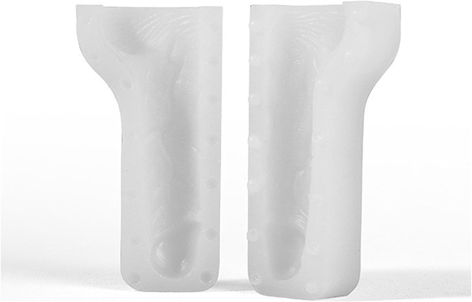iiniim Male Organ Silicone Mold Cosplay Party Valentine Day Candle Making Art Supply Prank Gadget Novelty Item White One Size