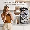 Breville Barista Sense Macchina per caffè espresso | Macchina da caffè con macinacaffè integrato e montalatte | Lancia vapore TempSense | Pompa italiana da 15 bar | Nero [VCF187X]