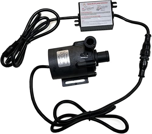 Vista 7 de SHYSKY DC55B-24160S 24V DC Micro Bomba de presión de agua sin escobillas 80W 52.5 ft 52 ft Lift 2400 LPH, bajo nivel de ruido eficiente de energía