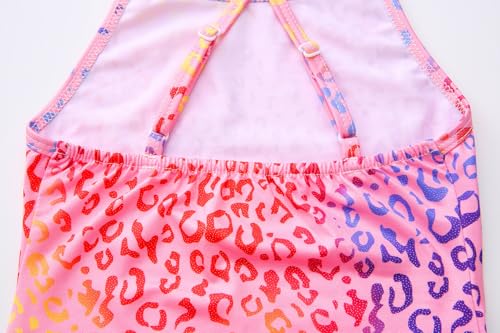Image of LUOUSE Swimwear for Girls Swimsuits Quick Dry Cross-Back Adjustable Strap Bathing Suit for Kids 2-13 Years