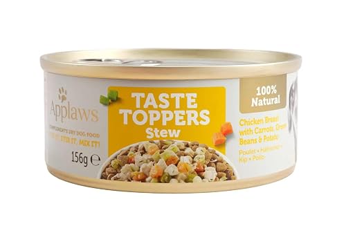 APPLAWS Dog Lata Topper ESTOFADO Pollo Verduras 12 X 156 GR