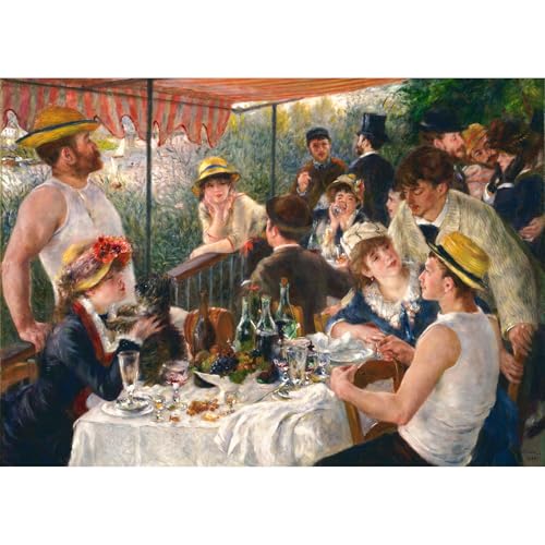 CHengQiSM 1000s[X WO\[pY Pierre-Auguste RenoirEThe Luncheon of the Boating Party  pY G yCeBO  CeA v[gi70×50cmj