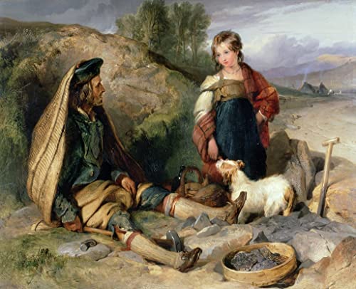Affiche impression le briseur de pierre Edwin Landseer - Toile murale salon 60x90