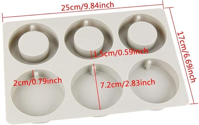 Molde de Silicona para Pasteles DIY - Formas Variadas miniatura 3