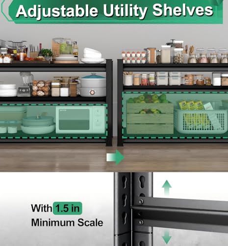Foldable Lightweight Utility Shelf Rack