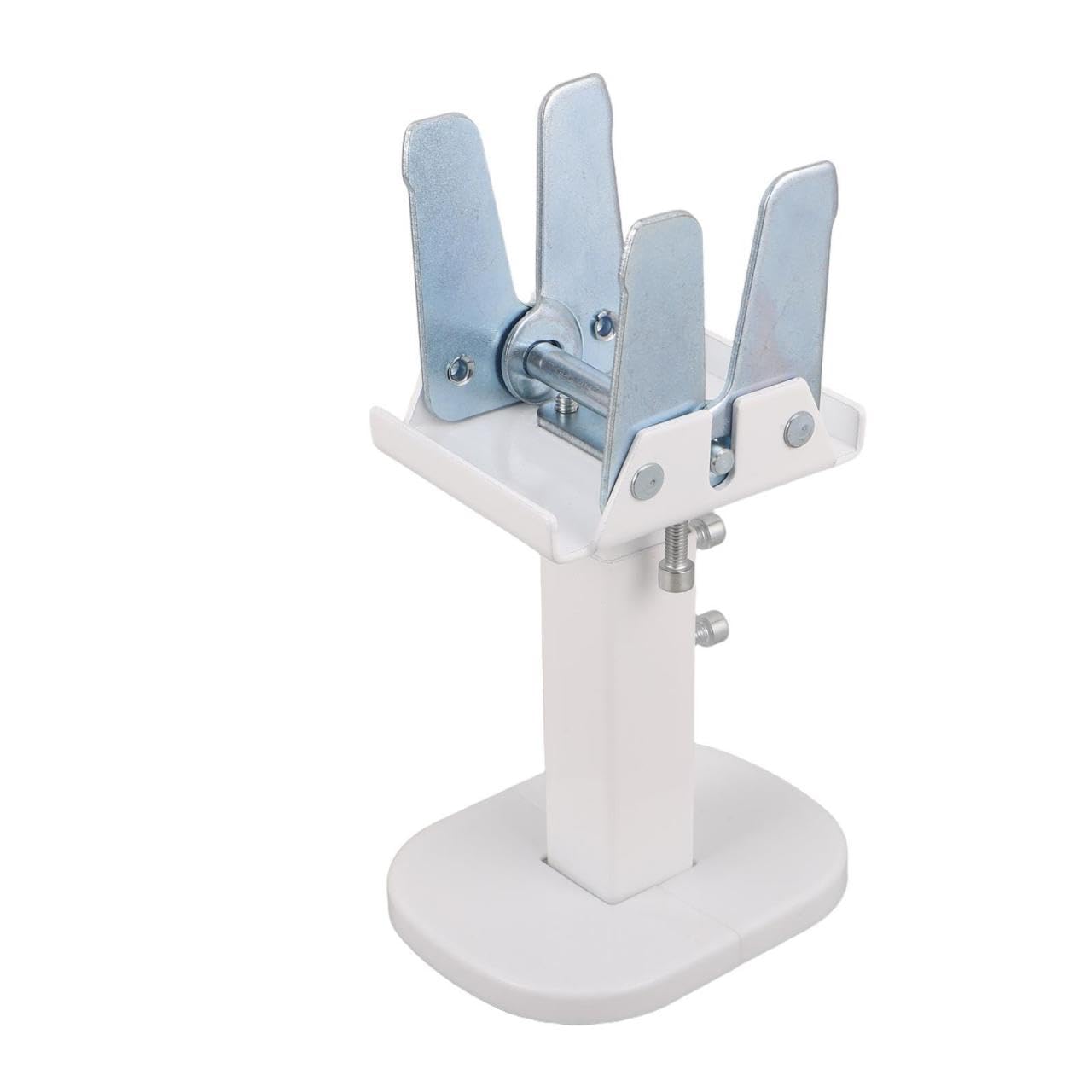 VALICLUD Soporte de Radiador Instalación Estable y Sencilla Ajustable de Acero al Carbono, Soporte de Suelo del Radiador, Altura 14-21cm, Blanco, Patas de Apoyo para Radiadores de