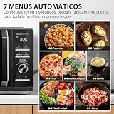 Toshiba 3 w 1 Origin Inverter kuchenka mikrofalowa z grillem, 25 litrów, kuchenka mikrofalowa 900 W, grill 1100 W, szef kuchni derost, kombi, 10 poziomów mocy, 7 automatycznych menu, kolor czarny/MW3