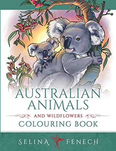 Australian Animals and Wildflowers Colouring Book - //coolthings.us