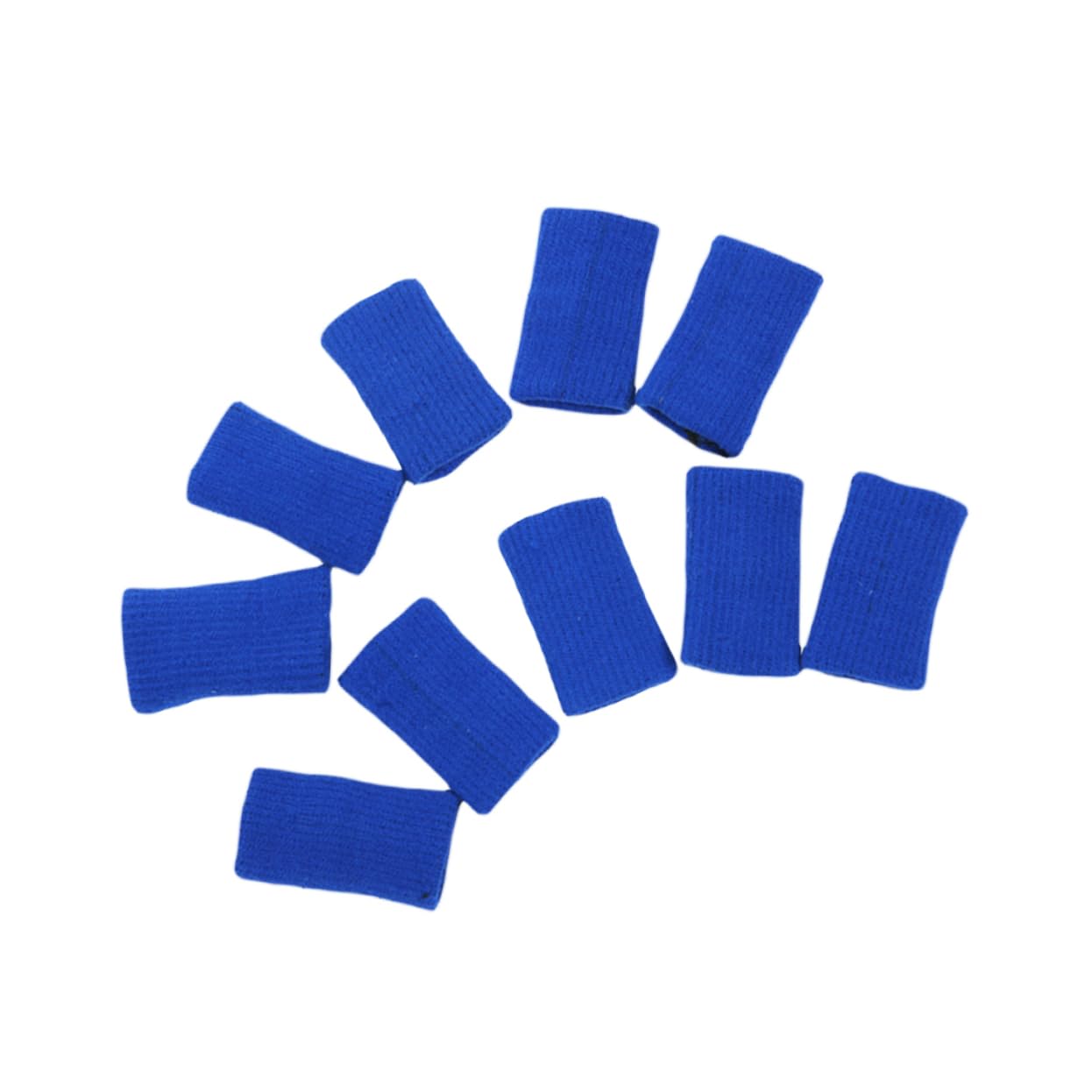 GOOHOCHY Elastic Thumb Braces Nylon Finger Protectors Sports Finger Sleeves Gloves for Sports