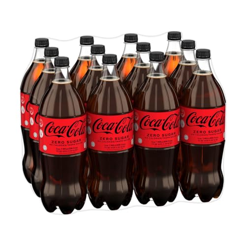 Coca-Cola Zero Sugar 1.5L (Pack of 12) (Packaging may vary)