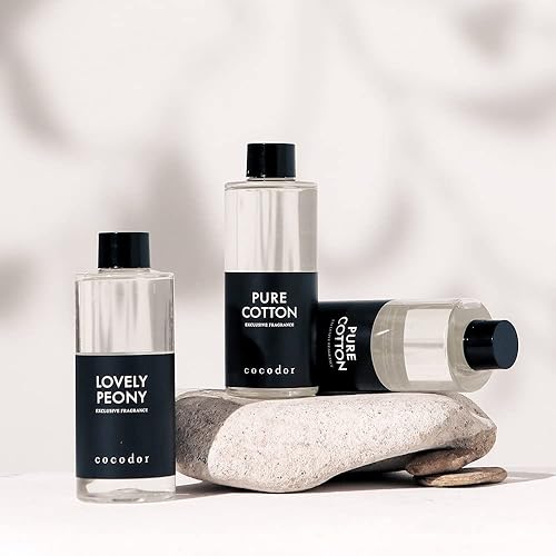 Miniatura 7 de Cocod'or - Recarga de aceite para difusor de varillasLavanda de jardín6.7 fl oz (200ml)3 unidadesTerapia de aroma, fragancia para el hogar, aceites