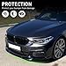 XPHAZZ G30 Front Lip Compatible with BMW (2017-2020) 5-Series G30 Pre-lci with M-Sport Bumper Model ABS Gloss Black MP-Style
