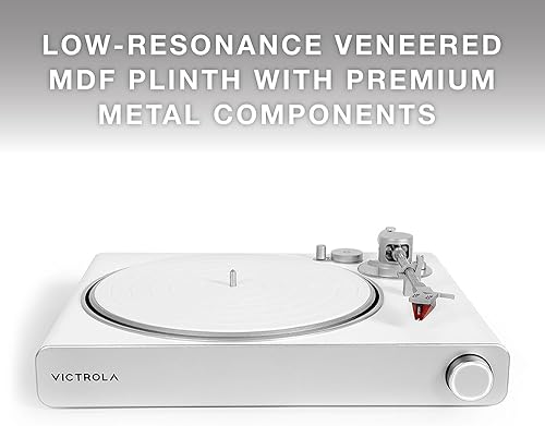 Miniatura 4 de Victrola Stream Carbon - Tocadiscos de vinilo de 33-13 y 45 RPM, funciona con Sonos de forma inalámbrica, cartucho de alta precisión,