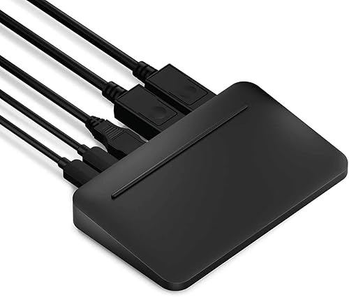 Brydge Stone Lite USB Hub Docking Station  Solo Windows  Pantallas 4K duales. Salida HDMI. Velocidades USB-C. 5 puertos  (negro)