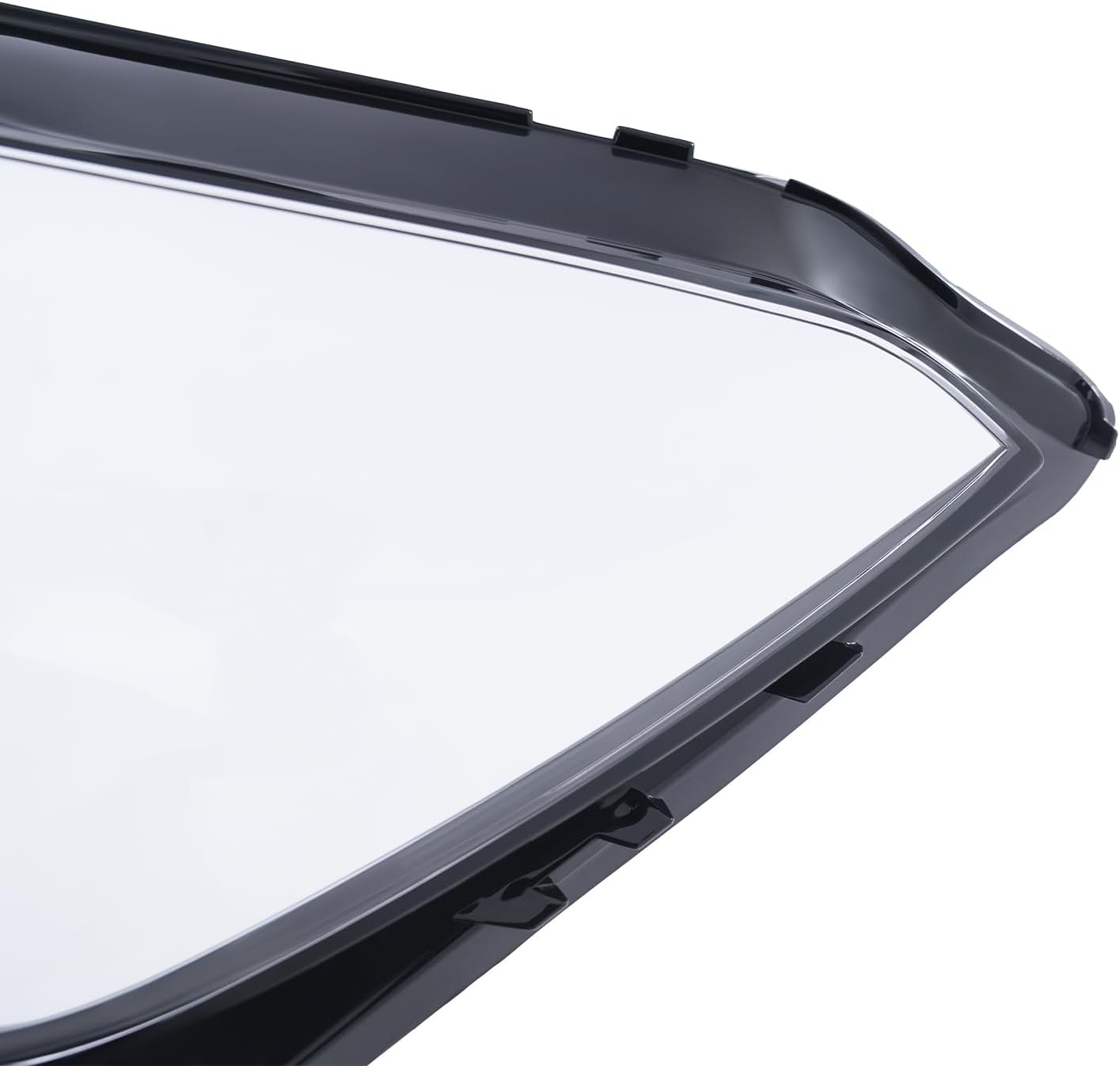 Car Headlight Cover Replacement Compatible with Volvo XC60 2017-2021, 1 Pair Clear Headlamp Lens Cover, Placement on Vehicle: Front, Left and Right